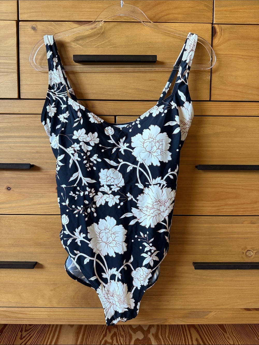 Summersalt Black Floral One-Piece Swimsuit